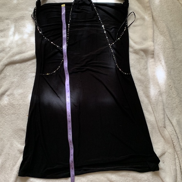 Mini dress with beading and sequins - Picture 7 of 7